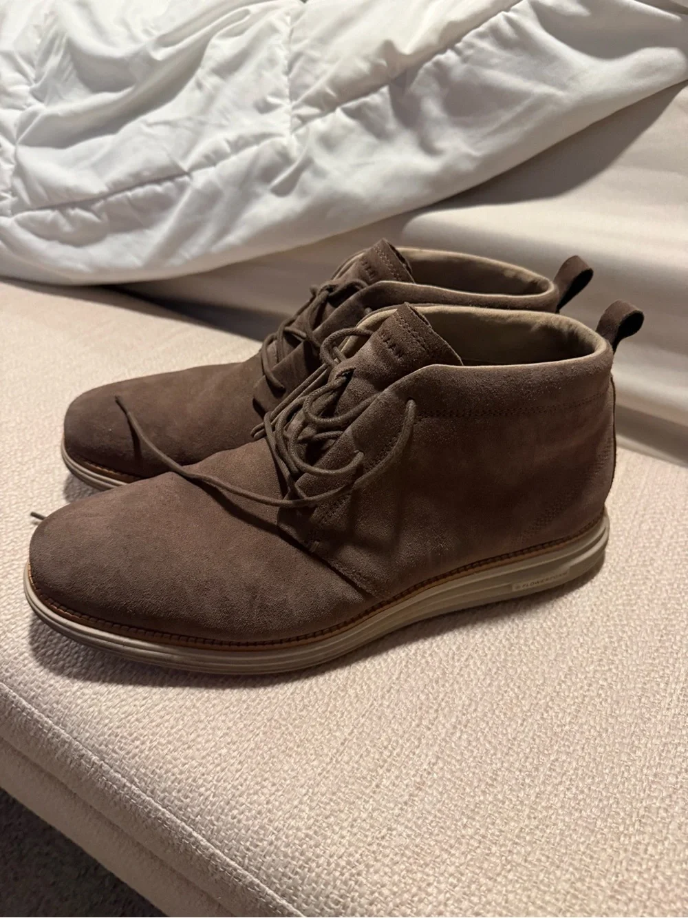 Cole Haan size 13 grand zero boots. Waterproof